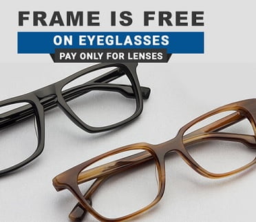 Get Free Frame for Eyeglasses – Pay only for Lenses @ Coolwinks