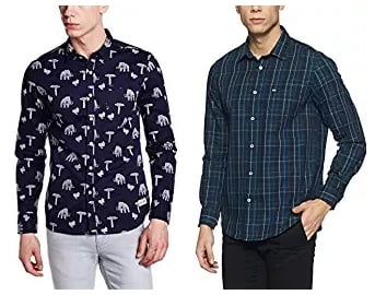 Top Brands Men’s Shirts – Minimum 60% off @ Amazon
