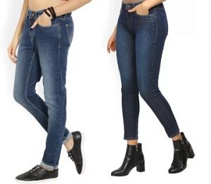 Womens Top Brand Jeans - Minimum 60% off