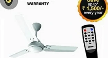 Blockbuster Deal: Atomberg Energy Saving 5 Star Rated Ceiling Fan – up to 46% off @ Amazon