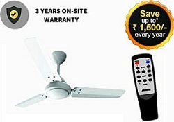 Blockbuster Deal: Atomberg Energy Saving 5 Star Rated Ceiling Fan – up to 46% off @ Amazon