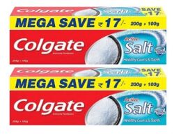 Colgate Active Salt Toothpaste Natural Saver Pack - 300 g (Pack of 2)