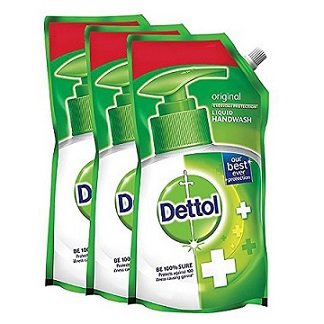 Dettol Original Liquid Soap Refill (750 ml x 3) worth Rs.507 for Rs.252 – Amazon