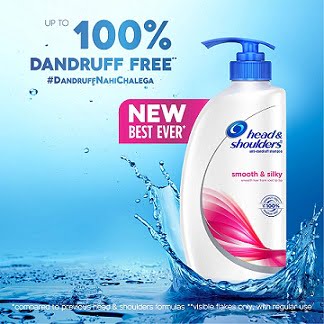 Head & Shoulders Smooth and Silky Shampoo, 650ml