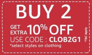 Amazon Wardrobe Refresh Sale: Men’s / Women’s Clothing – Flat 50% – 80% Off + Buy 2 get Extra 10% off + 15% Off with ICICI Cards / 15% Cashback – Amazon