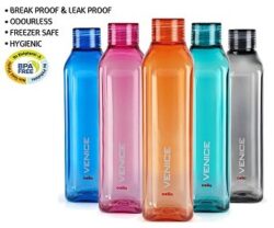 Cello Venice Bottle 1000 ml, Set of 5 worth for Rs.399 – Amazon