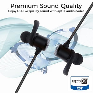 GeekCases BeXitar BT515 Deep Bass Magnetic Design Bluetooth Earbuds [Csr 4.1 with Qualcomm 8645/apt-X/6 Hrs Battery/IPX5 Certified/CVC 6.0/Crystal Clear Sound] for Rs.2249 – Amazon