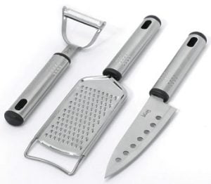 Lacuzini Stainless Steel Kitchen Utility- Set of 3 worth Rs.365 for Rs.229 – Amazon