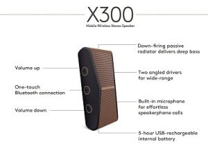 Logitech X300 Bluetooth Speakers