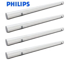 Philips Astra Line SceneSwitch Dimmable 20-Watt LED Batten (Pack of 4, Cool Day Light)