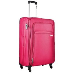 Safari Polyester 35 Ltrs Maroon Carry-On