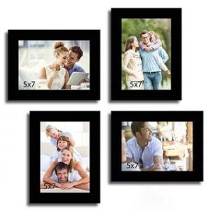 Wall Collage black Fibre Wood Photo Frame by Art Street for Rs.299 – Amazon
