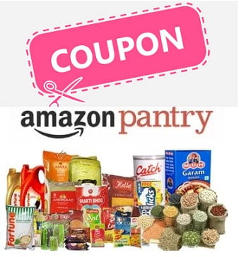 Amazon Pantry: Extra Discount Coupon for Grocery & Personal Care products