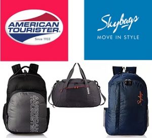 American Tourister & Skybag Backpacks, Wallets, Bags under Rs.1499 @ Amazon