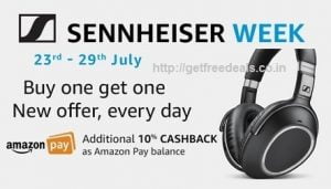 Sennheiser Week: Buy any Wireless Headphone & Get Sennheiser HD 206 Headphones FREE