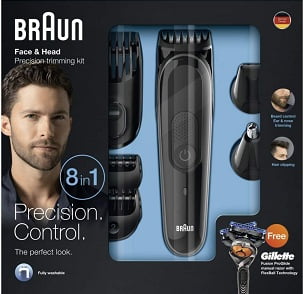 Braun MGK3060-8-in-One Multi Grooming and Trimmer Kit