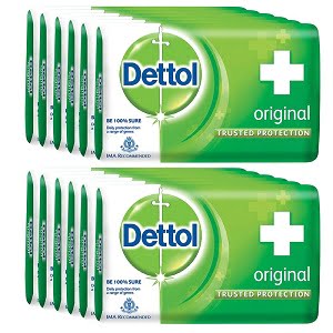 Dettol Original Soap (75 g x12) worth Rs.612 for Rs.306 – Amazon