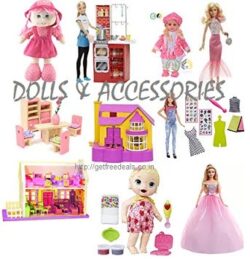 Dolls & Accessories - Minimum 50% off
