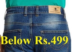Men’s Jeans below Rs.499 @ Amazon