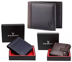 Wild Horn Genuine Leather Wallets 80% Off @ Amazon