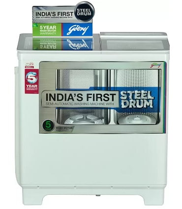 Godrej 8 kg Semi Automatic Top Load Washing Machine (WS 800 PDS)