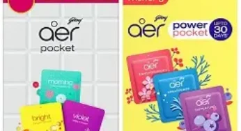 Godrej aer Pocket – Bathroom Fragrances – 9×10 g Pack worth Rs.540 for Rs.440 (Limited Period Deal)