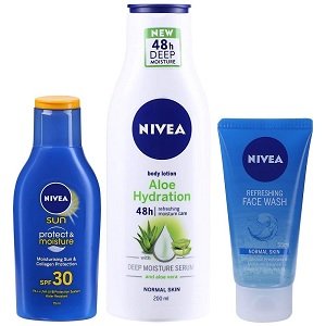 Nivea Sun and Aloe Combo worth Rs.545 for Rs.197 – Amazon