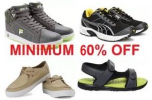 FILA, PUMA, UCB, VANS Shoes – Minimum 60% off @ Amazon