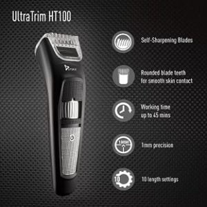 Syska UltraTrim HT100 Cordless Trimmer for Men for Rs.665 (3 Years Warranty) – Flipkart (Limited Period Deal)