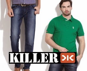 Min 50% Off on Killer Mens Clothing