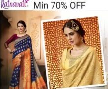 Women’s Sarees & Salwar Suits – Minimum 70% off @ Amazon