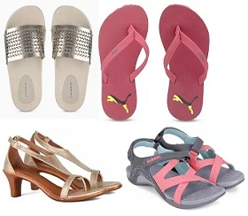 Women’s Footwear – Buy 2 Get 5% Extra off | Buy 3 Get 10% Extra off @ Amazon (Limited Period Deal)