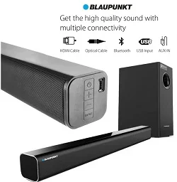 Blaupunkt SBW-01 Dolby Bluetooth Soundbar (2.1 Channel) worth Rs.16990 for Rs.6999 – Flipkart