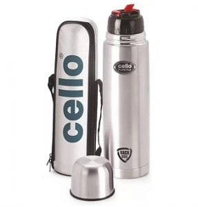 Cello Flip Style 1000 ml Flask for Rs.849 – Amazon