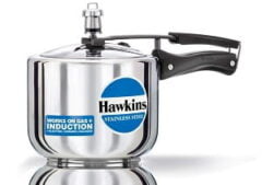 Hawkins Stainless Steel Tall Pressure Cooker (Induction Compatible) 3 Litres
