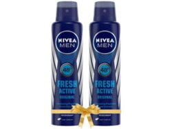 Nivea Fresh Active Original 48 Hours Deodorant 150ml (Pack of 2)