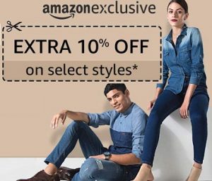 Amazon Exclusive Men’s / Women’s Clothing & Shoes – Minimum 50% off + Extra 10% Off @ Amazon