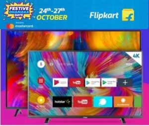 Top Reviewed LED TV – up to 60% off + Extra 10% off with HDFC Credit Cards / EMI – Flipkart