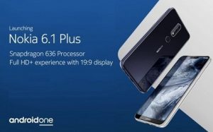 Nokia 6.1 Plus | Flat Rs.2601 Off | At just Rs. 14,999 | with Snapdragon 636, Android One | 10% Extra Off on HDFC Cards