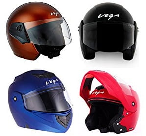 Vega Helmets- Minimum 25% off start from Rs.687- Amazon