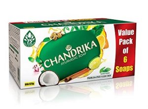 Chandrika Ayurvedic Soap (125g x 6) worth Rs.258 for Rs.193 – Amazon