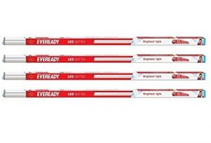 Eveready 20W 4 FT 6000K Cool Day Light Batten Pack of 4 for Rs.749 – Amazon