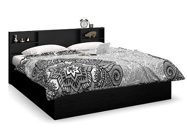 Forzza Jasper Queen Size Bed (Wenge)