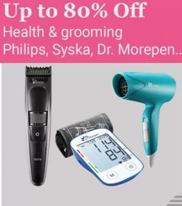 Health Grooming & Personal Care Appliances up to 80% off – Amazon