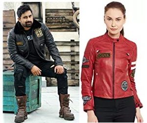 Rodies by JUSTANNED Men’s & Women’s Genuine Leather Jackets – Minimum 55% off @ Amazon