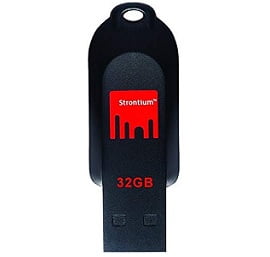 Strontium Pollex 32GB Flash Drive for Rs.309 – Amazon