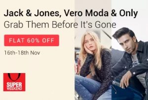 Mens & Womens Clothing (Jack & Jones, Veero Moda, Only) - Minimum 60% off