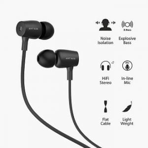 Ant Audio Thump 504 Wired Portable Hi-Fi Earphone with Mic worth Rs.999 for Rs.299 @ Amazon