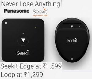 Never Lose anything: Panasonic Seekit Smart Trackers for Rs.895 – Amazon