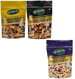 Happilo Premium Dry Fruits 600 (Trail Mix Nut Mix Party Mix) for Rs.657 – Amazon